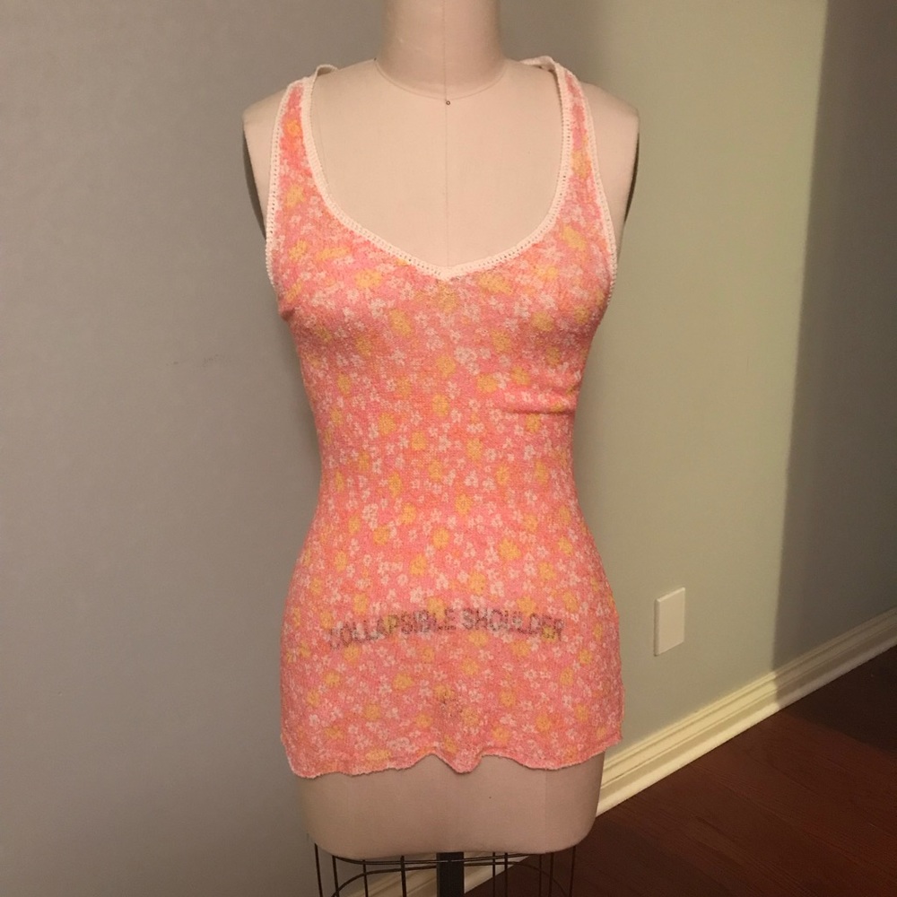 Free people crotchet tank top